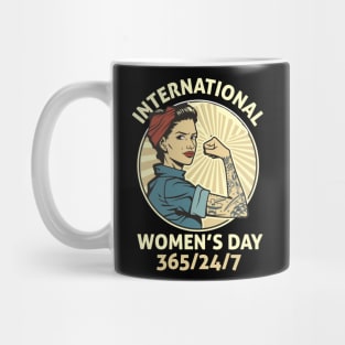 International women day 365/24/7 Mug